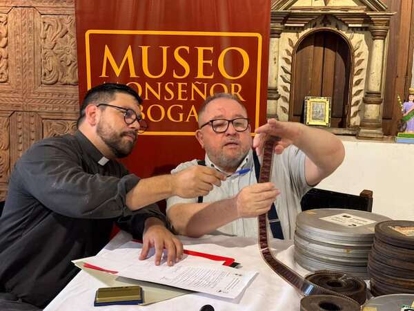 La Arquidiócesis recibe la mayor colección fílmica histórica del Paraguay - Nacionales - ABC Color