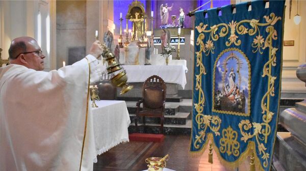 Ceremonia de la Hermandad de Toledo en Asunción