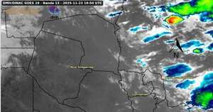 La Nación / Anuncian lluvias con tormentas para esta tarde en el noreste y este de la región Oriental