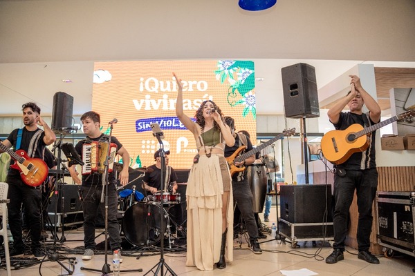 Ofrecieron concierto en cierre de la campaña «Quiero vivir sin violencia»