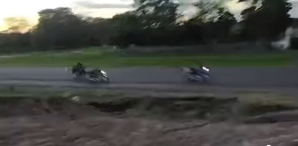 Peligrosa carrera clandestina de motociclistas alarma a Yby Yaú - Concepción al Día