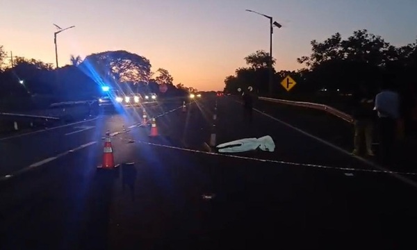 Fatal choque entre camioneta y motocicleta deja un fallecido en Caaguazú - OviedoPress