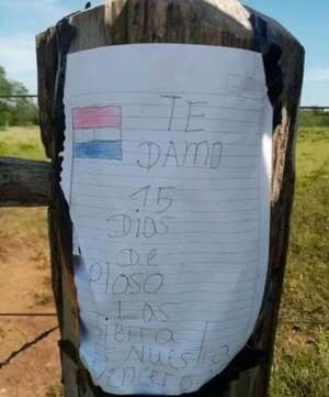 Estanciero de Yasy Cañy denuncia supuesto amedrentamiento a tiros - Policiales - ABC Color