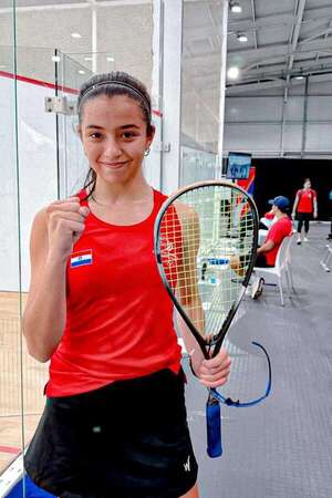 Juegos Bolivarianos 2025: Fiorella Gatti y Francesco Marcantonio avanzaron a semifinales en squash y aseguraron medallas - Polideportivo - ABC Color