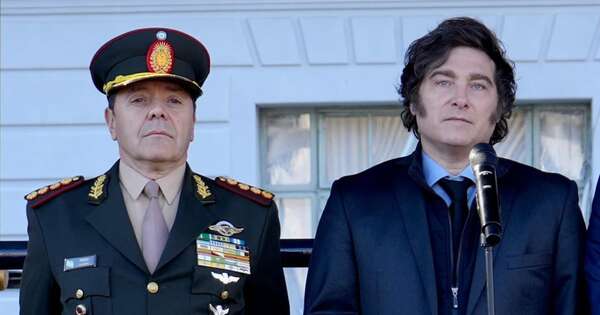 La Nación / Milei nombra como ministro de Defensa al primer militar en más de 40 años