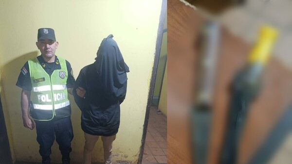 ¡De terror! Clavó un cuchillo en la cabeza de su pareja
