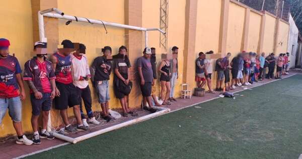 La Nación / Reportan más de 30 detenidos en operativo de seguridad en la Nueva Olla