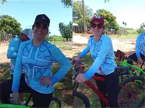 Popular / (VIDEO) ¡Recorren 316 kilómetros en bici para pagar su promesa con la Virgen de Caacupé!