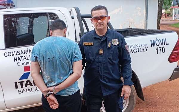 Capturan en Natalio a presunto homicida que se fugó de cárcel en Argentina - Policiales - ABC Color