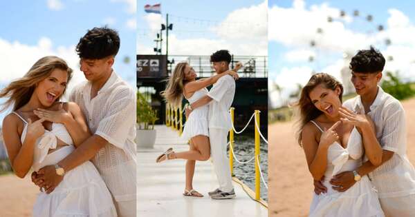 La Nación / Amor a primera visa: gringa se casó con paraguayo tras conocerlo en ASU2025