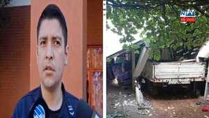 Tragedia en Coronel Bogado: niña de 8 años muere arrollada por un camión en su vivienda