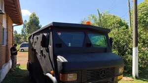Itapúa: GEO incorpora carro blindado para reforzar operaciones de alto riesgo