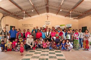 MADES realizo capacitaciones sobre servicios ambientales en tres aldeas de la comunidad Nivaclé Unida