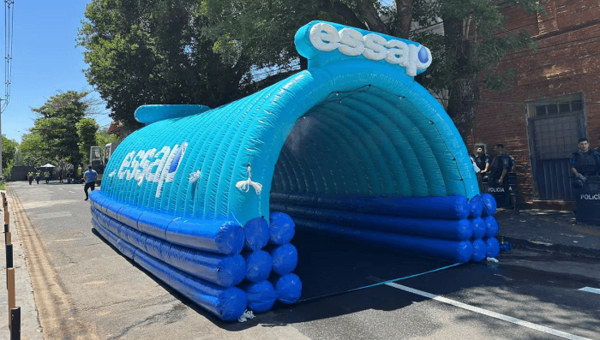 Medio internacional destaca asistencia de la Essap a hinchas - Noticiero Paraguay