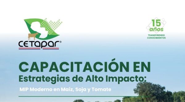 CETAPAR lanza capacitación en Manejo Integrado de Plagas con enfoque moderno y de alto impacto