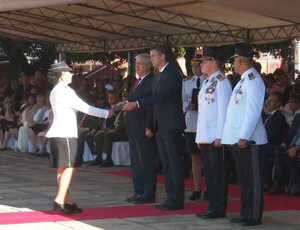 Egresan 149 oficiales de policía en Luque con Peña