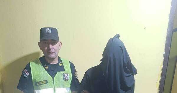 La Nación / Agricultor que acuchilló a su pareja en la cabeza ya está preso y a disposición de la Fiscalía