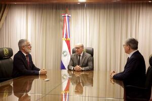 Presidente de la Corte Suprema se reunió con el Embajador de Brasil