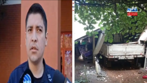 Niña de 8 años muere arrollada por camión dentro de su vivienda en Coronel Bogado