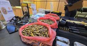 Diario HOY | Senad despoja de sus armas y drogas al Comando Vermelho