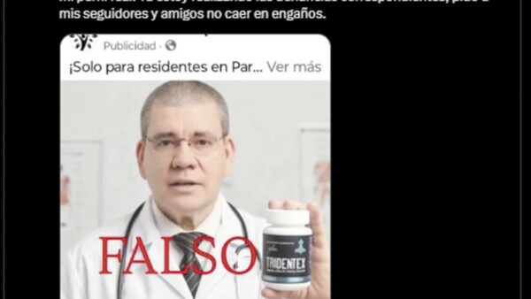 Usan imagen de senador colo’o para vender alargador del asunto