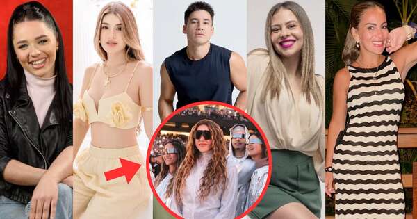 La Nación / La lista de los posibles influencers que caminarán con Shakira en Paraguay