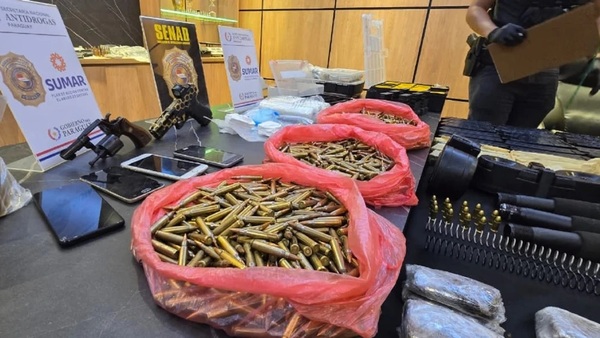 Operación Conexión CV: Senad desarticula red que enviaba armas y drogas al Comando Vermelho