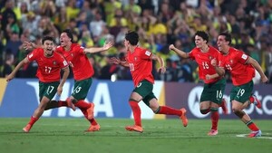 Portugal tumba a Brasil en los penales y jugará la final contra Austria