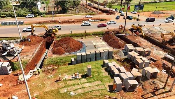 Reabren ruta PY02 tras instalación de alcantarillas en el viaducto del km 10 de CDE - ADN Digital