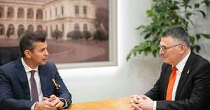 La Nación / Peña recibe al ministro israelí Sa’ar y celebra una agenda que amplía la cooperación bilateral