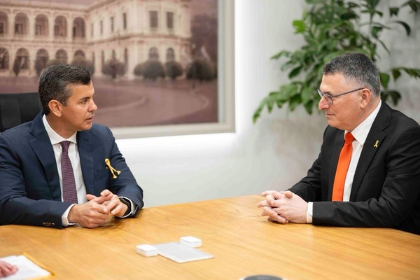 Peña y el canciller Gideon Sa’ar refuerzan la alianza entre Paraguay e Israel en una visita oficial - El Trueno