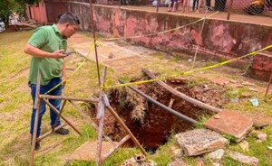 Intervienen pozo ciego a cielo abierto en el Hospital Regional