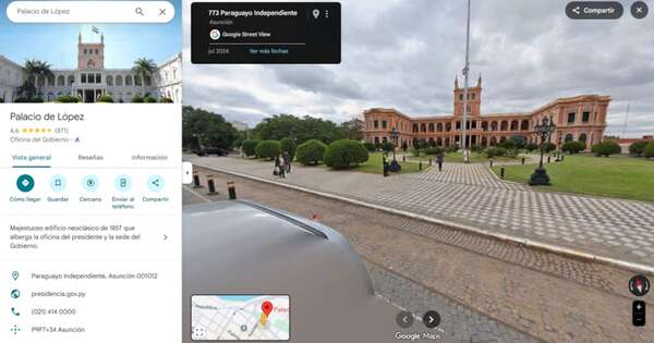 La Nación / Un hito digital: Paraguay ya está en Google Street View