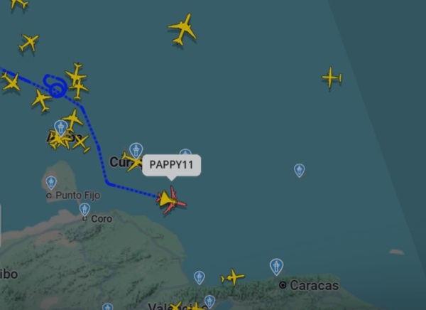 Bombardero estadounidense sobrevuela costa venezolana en medio de creciente tensión