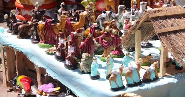 La Nación / El Mercado 4 ya se abarrota con imágenes del nacimiento de Jesús