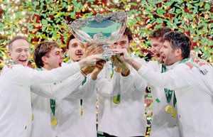 Italia Gana su 3ª Copa Davis Sin Sus Estrellas