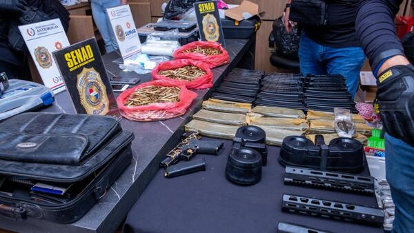 Para Digemabel, es la primera vez que se incautan equipos para ensamblar armas en Paraguay