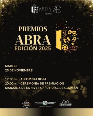 Los Premios ABRA celebrarán el talento teatral este 25 de noviembre - Canal-E