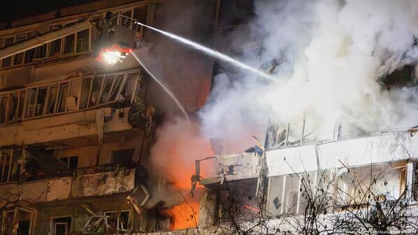 Al menos seis muertos en Kiev por ataque ruso