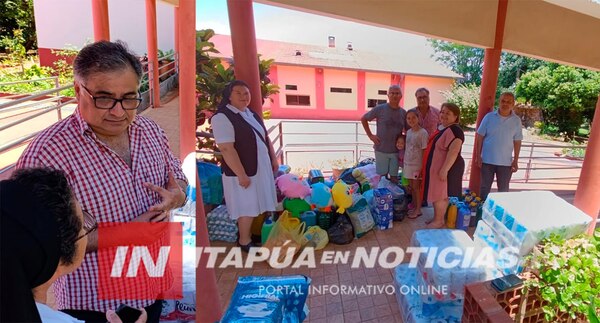 COMERCIANTES DEL CIRCUITO REALIZAN IMPORTANTE DONACIÓN AL HOGAR DE ANCIANOS SANTA MARÍA