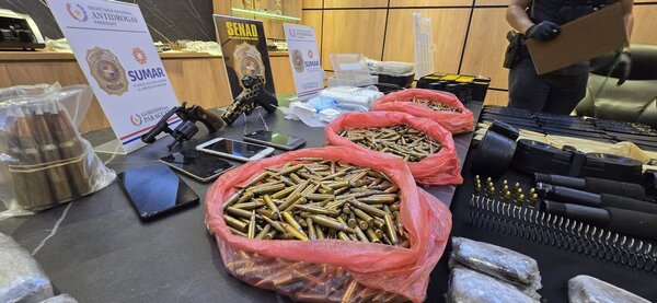 Cae red que enviaba drogas y armas al Comando Vermelho en Brasil