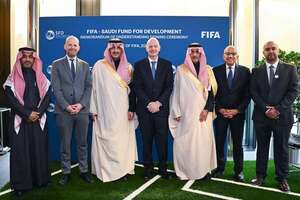 La FIFA y el Fondo de Desarrollo de Arabia Saudita firmaron un acuerdo financiero