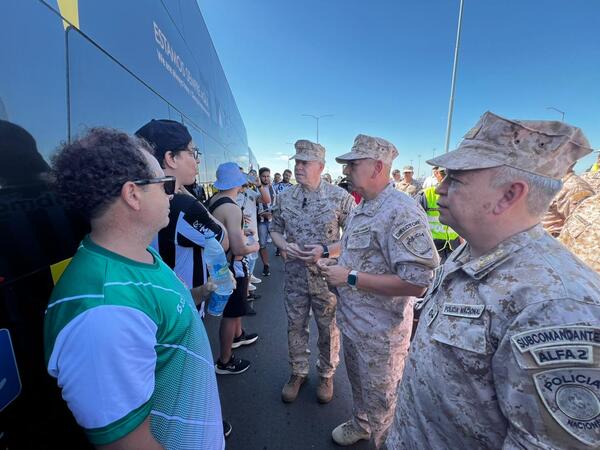 Policía Nacional destaca por su profesionalismo en eventos deportivos y operativos de gran convocatoria