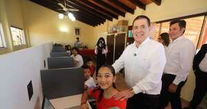 La Nación / Cartes habilita espacio Educal en Seccional 23: “El mejor programa social para un país es la educación”