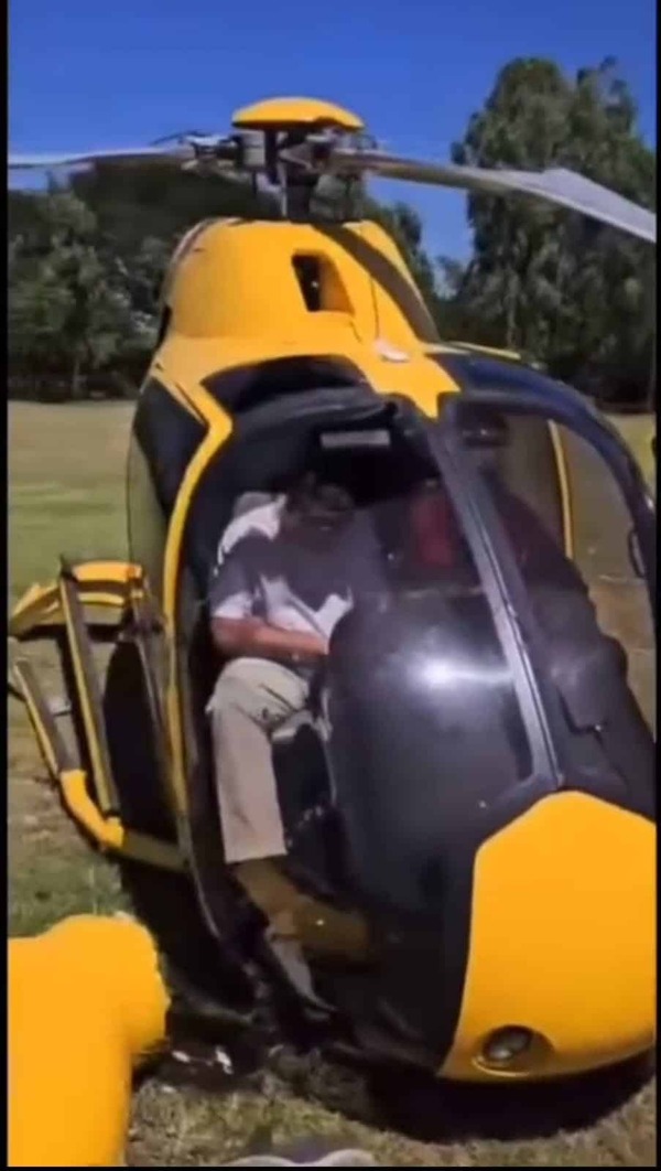 Cayó un helicóptero en zona del barrio Sajonia - La Tribuna