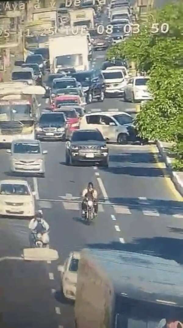 Accidente en Eusebio Ayala deja heridos y caos vehicular - Policiales - ABC Color