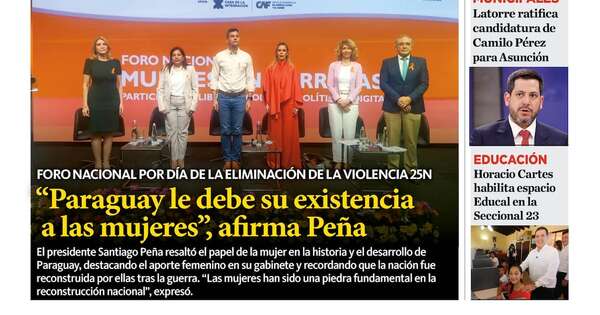 La Nación / LN PM: edición del 25 de noviembre