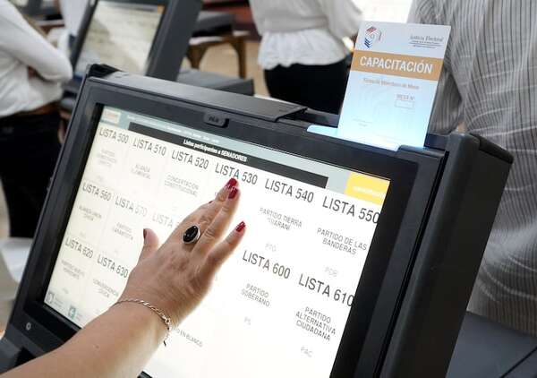 TSJE direccionó alquiler de máquinas de votación a exsocios de Peña, denuncian  - Política - ABC Color