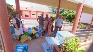 Comerciantes de Encarnación realizan importante donación al Hogar de Ancianos