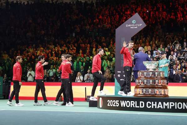 Copa Davis: Italia lidera y España asciende siete puestos - Tenis - ABC Color